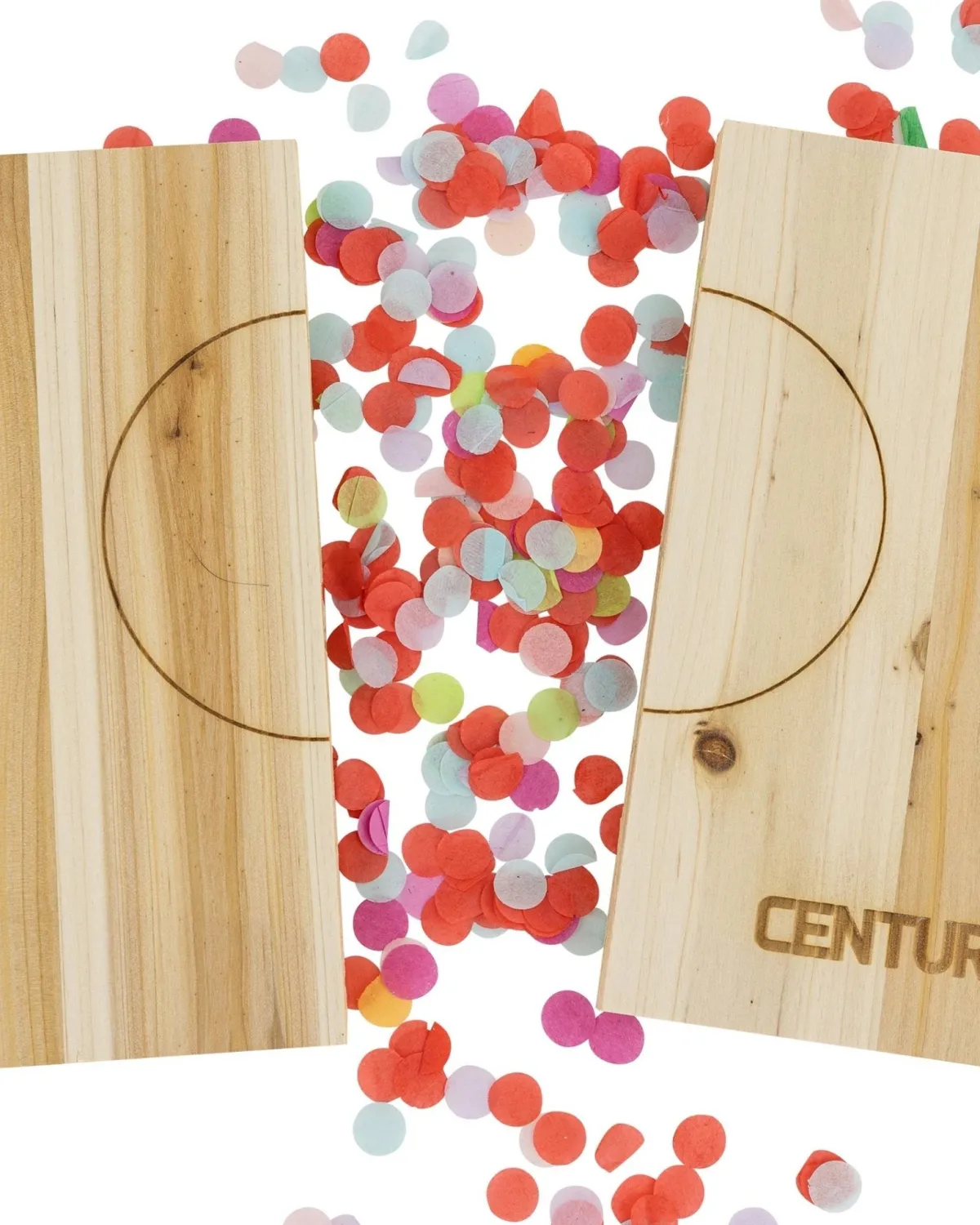 Century Martial Arts Confetti Break Board 10" X 12" X .75" - Three Pack Pine