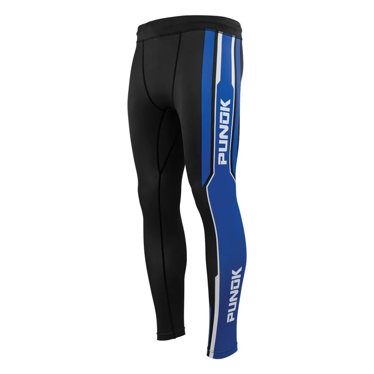 Hot Century Martial Arts Punok Compression Pants Blue/Black/White