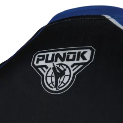 Hot Century Martial Arts Punok Long Sleeve Compression Top Blue/Black/White