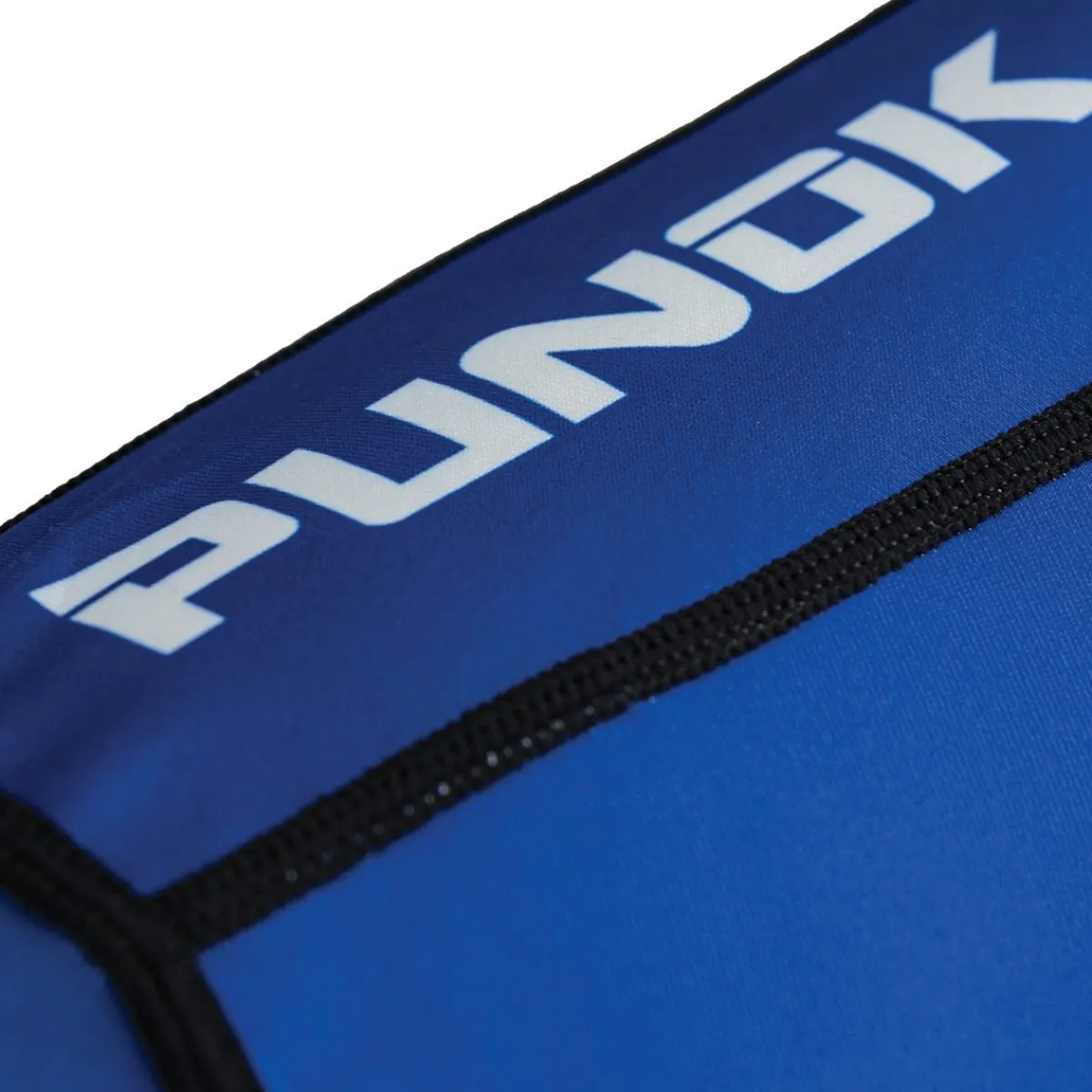 Hot Century Martial Arts Punok Long Sleeve Compression Top Blue/Black/White