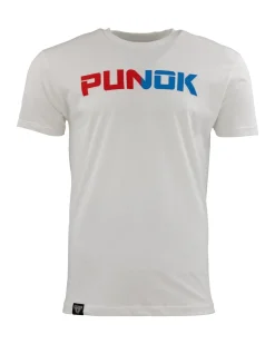 New Century Martial Arts Punok Men's Two Tone Tee White