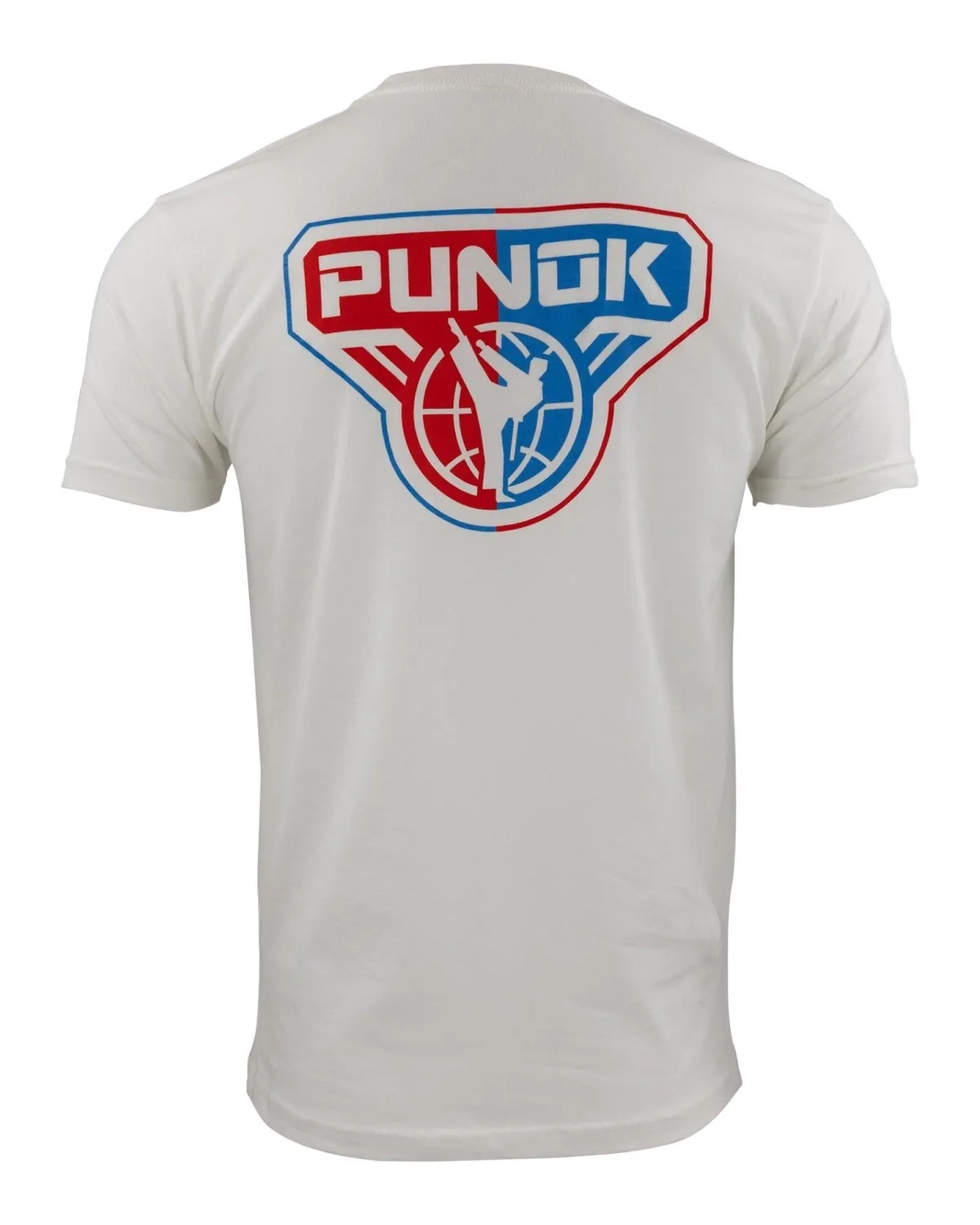 New Century Martial Arts Punok Men's Two Tone Tee White