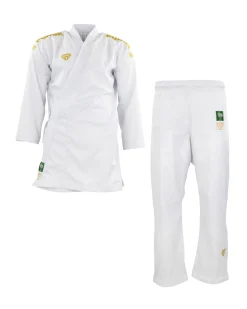 Best Century Martial Arts Punok Takyon Gold Kumite Gi Set White
