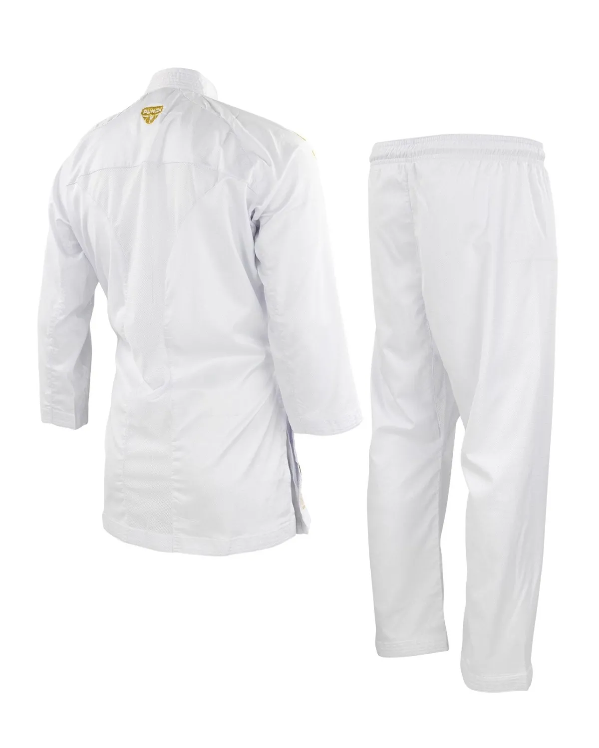 Best Century Martial Arts Punok Takyon Gold Kumite Gi Set White