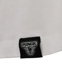 Hot Century Martial Arts Punok Women's Two Tone Tee White