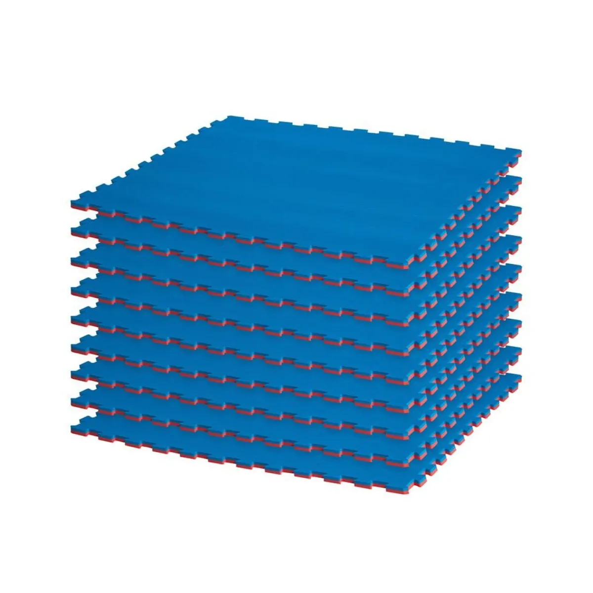 Outlet Century US Retail Reversible 2 Color 3/4" Thick Puzzle Sport Mat Kit - Blue/Red