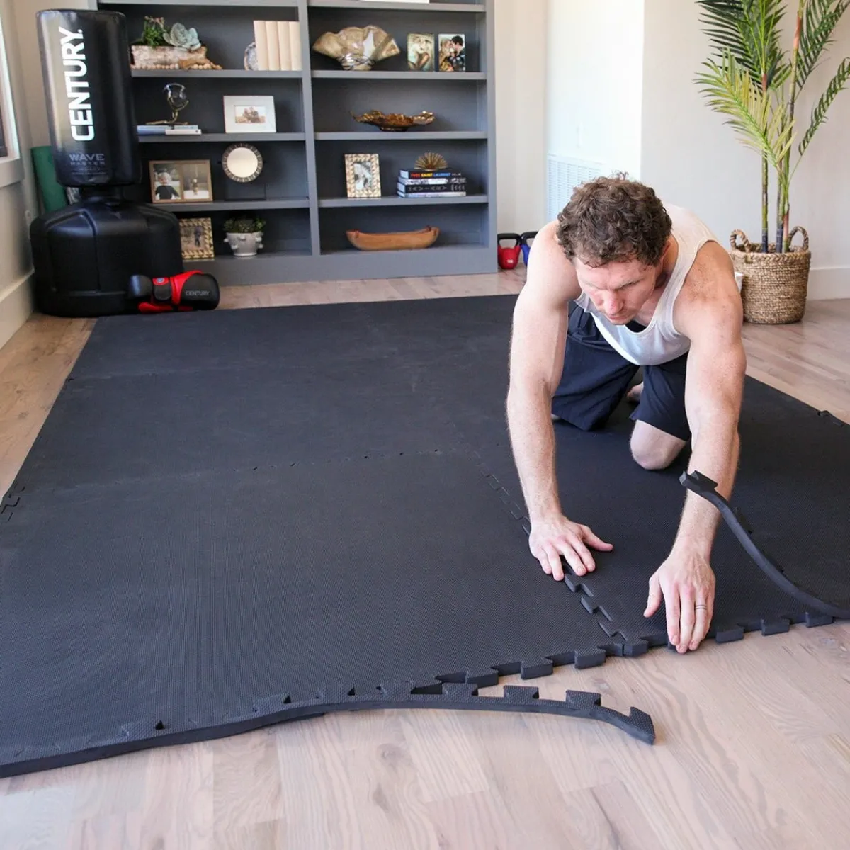 Discount Century Martial Arts Reversible 1.5" Thick Puzzle Mat