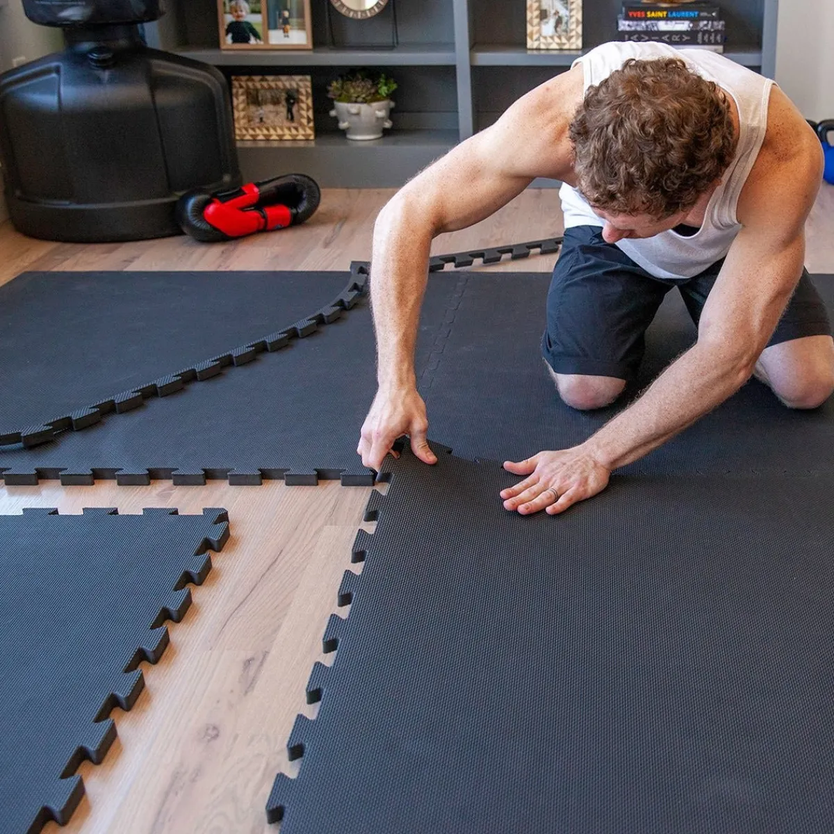 Discount Century Martial Arts Reversible 1.5" Thick Puzzle Mat