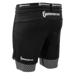 Discount Gameness Spirit Animal Grappling Short Black/White