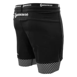 Discount Gameness Spirit Animal Grappling Short Black/White