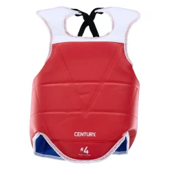 Clearance Century US Retail TKD Student Chest Protector Blue/Red