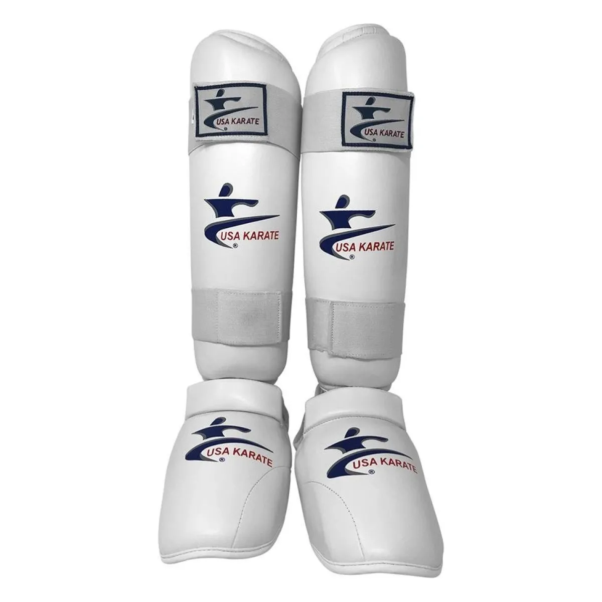 New Century US Retail USA Karate Shin Instep White