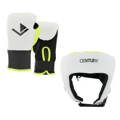 Clearance Century Martial Arts Youth Headgear Glove Combo